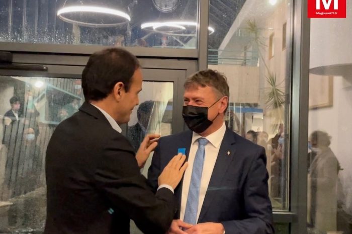 Trilport ► [Vidéo] Le maire, Jean-Michel Morer, est fait chevalier de l’ordre national du Mérite 