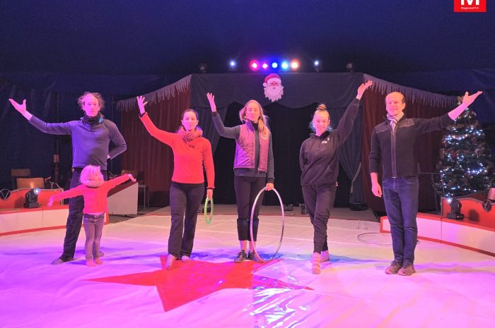 Jablines-Annet ► [Vidéo] Ile de loisirs : le cirque Rubis fait son show de Noël
