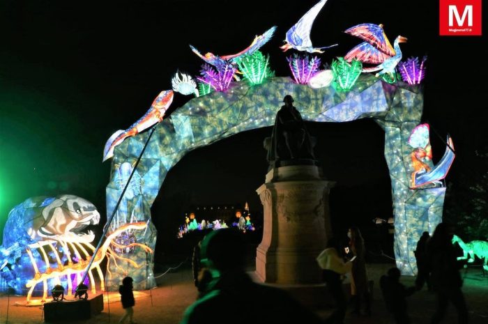 Paris ► [Vidéo] Jardin des Plantes : En Voie d’Illumination, un voyage dans le temps à ne pas manquer