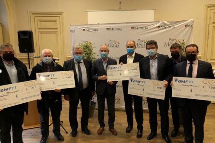 Nanteuil-lès-Meaux ► L&rsquo;association des maires du département remet un chèque à la commune