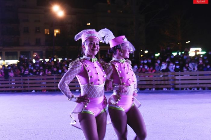 Bussy-Saint-Georges ► [Vidéo] Animations de Noël : le spectacle sur glace a illuminé les yeux du public