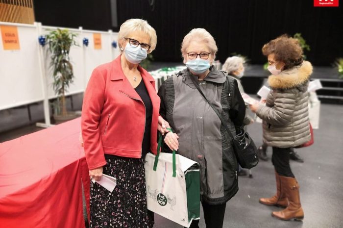 Meaux ► [Vidéo] Les aînés ont reçu leur colis de Noël 