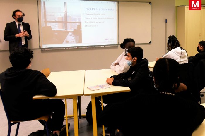 Meaux ► [Vidéo] Un représentant de la commission européenne a expliqué l’Europe aux élèves du collège Camus