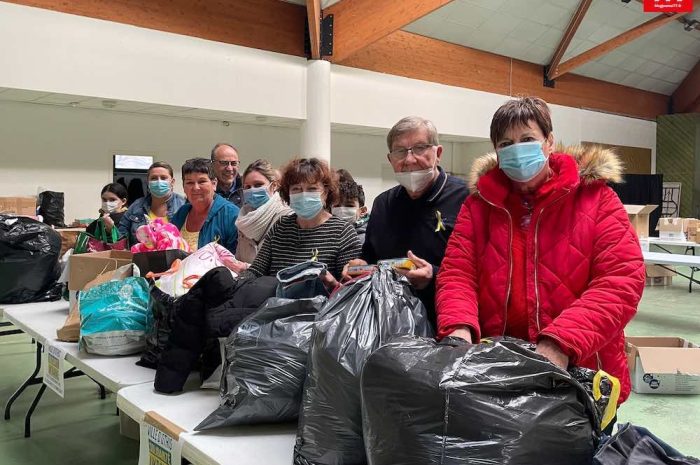 Othis ► [Vidéo] L’Association othissoise de solidarité collecte pour les réfugiés ukrainiens 