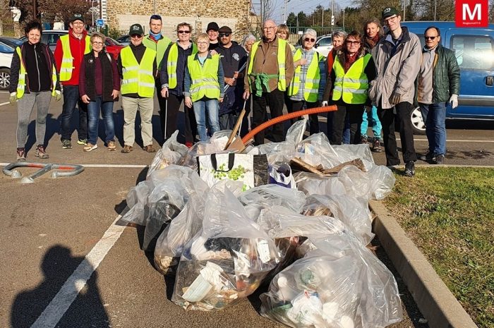 Pomponne ► [Vidéo] Les bénévoles ramassent vingt sacs de déchets sur la voirie de la commune