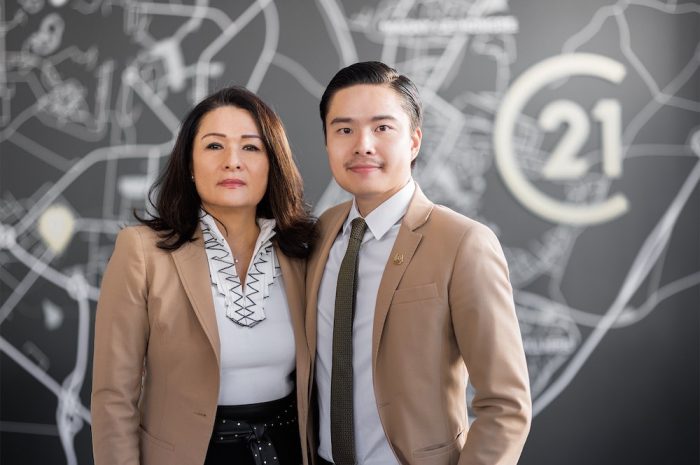 Serris ► [Vidéo] Suzanne Truong et son fils soufflent les vingt bougies de leur agence immobilière 