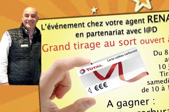 Pouvoir d&rsquo;achat ► Gagnez des cartes carburant au Garage Renault Bos automobiles à Varreddes