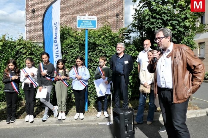Villeparisis ► [Vidéo] Les écoliers ont donné son nom à la ruelle de « La Petite Poule rousse »