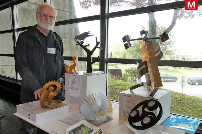 Saint-Thibault-des-Vignes ► [Vidéo] Salon des arts : toiles, sculptures et cadrans solaires ont été exposés