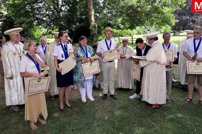 Montceaux-lès-Meaux ► [Vidéo] La confrérie du brie de Meaux a intronisé de nouveaux chevaliers