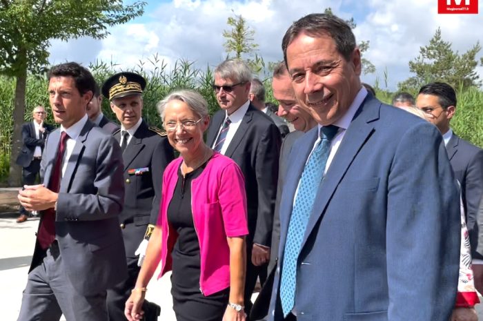 Val d’Europe agglomération ► [Vidéo] Elisabeth Borne s’est rendue à Villages Nature pour promouvoir l’apprentissage 