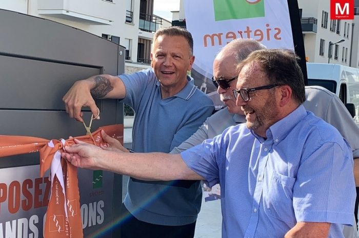 Montévrain ► [Vidéo] Le Sietrem a inauguré des bornes dédiées aux grands cartons à jeter