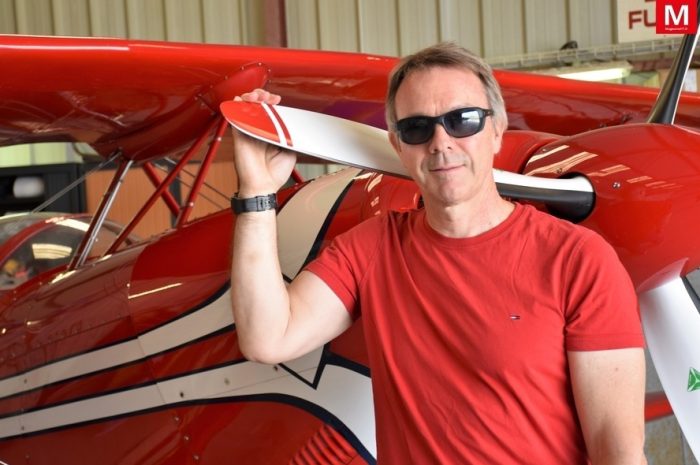 Meaux-Airshow ► [Vidéo] Voltige : Christian Nielsen et son Pitts rouge sont prêts à donner des frissons au public