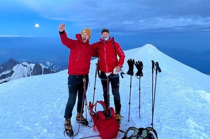 Longperrier ► Exploit : Patrick et Simon Busschaert ont atteint le « toit de l’Europe » 