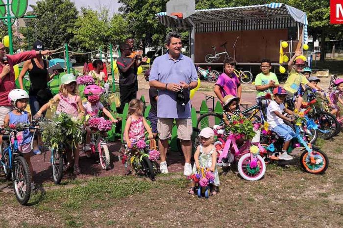 Nanteuil-lès-Meaux ► [Vidéo] Randonnée et défilé de vélos fleuris : les cyclistes se sont donnés à fond