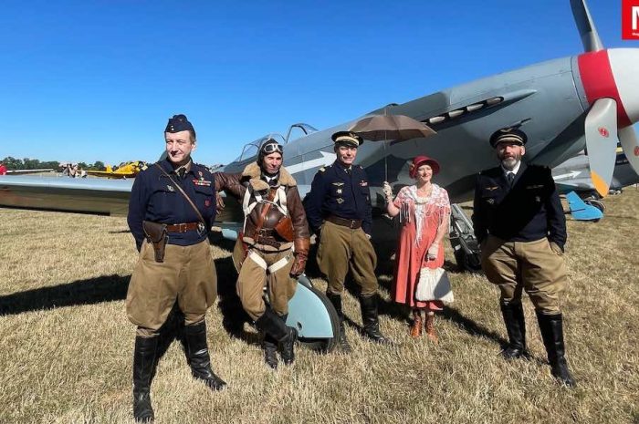Meaux-Airshow ► [Vidéo] Reconstituteurs et bénévoles perpétuent la légende du régiment Normandie-Niémen 