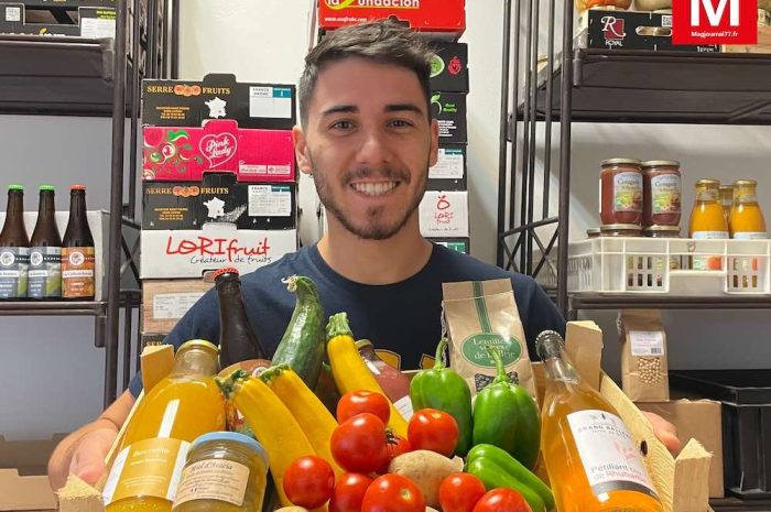 Jouarre  ► Ma Ferme à domicile : Florian Brusacoram livre des produits frais locaux