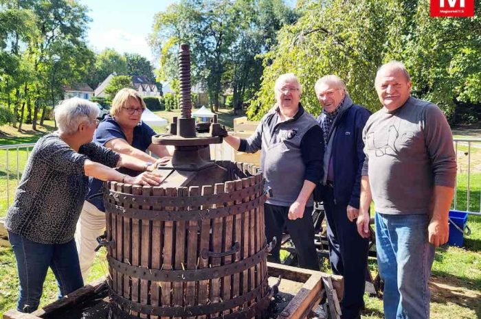 Crégy-lès-Meaux ► [Vidéo] Un pressoir et un concasseur centenaires ont repris du service pour la traditionnelle fête de la pomme    