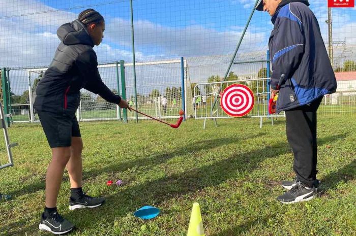Othis ► [Vidéo] Journée sportive : le « snag golf » était l&rsquo;épreuve surprise 
