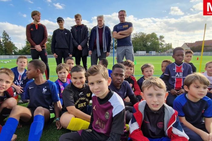 Crégy-lès-Meaux ► [Vidéo] Les joueurs du Brie Football Club ont planté leurs crampons sur le nouveau terrain 