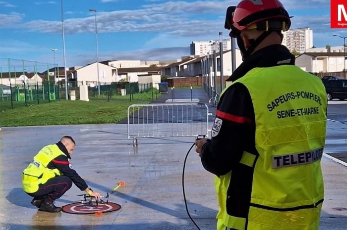 Meaux ► [Vidéo] Forum de la sécurité et de la défense : les pompiers ont montré « tout ce qu’ils peuvent faire avec un drone »