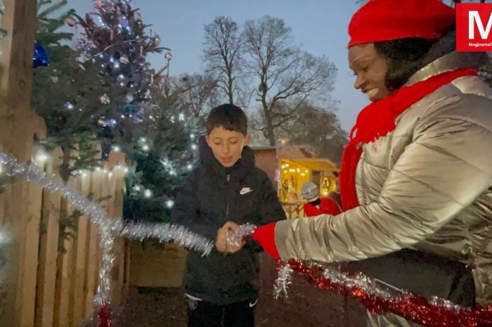 Villeparisis ► [Vidéo] Rayan, 10 ans, a inauguré le marché de Noël et la patinoire 