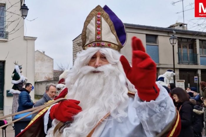 Meaux ► [Vidéo] Saint-Nicolas a distribué des bonbons aux enfants sages