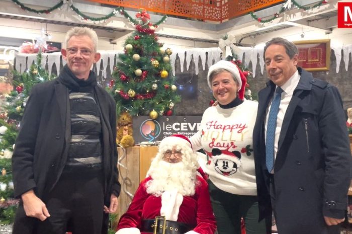 Serris ► [Vidéo] Les entreprises du Val d’Europe ont offert un Noël aux bénéficiaires de l&rsquo;épicerie solidaire l’Oasis 