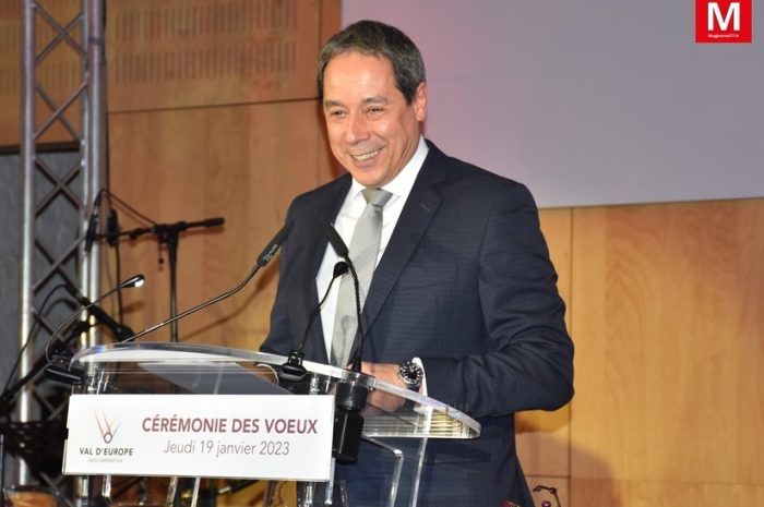 Val d’Europe agglomération ► [Vidéo] Cérémonie des vœux : 2 000 nouveaux logements, trois centres de loisirs, des micro-crèches, une halle de marché, une piscine et un stade seront construits