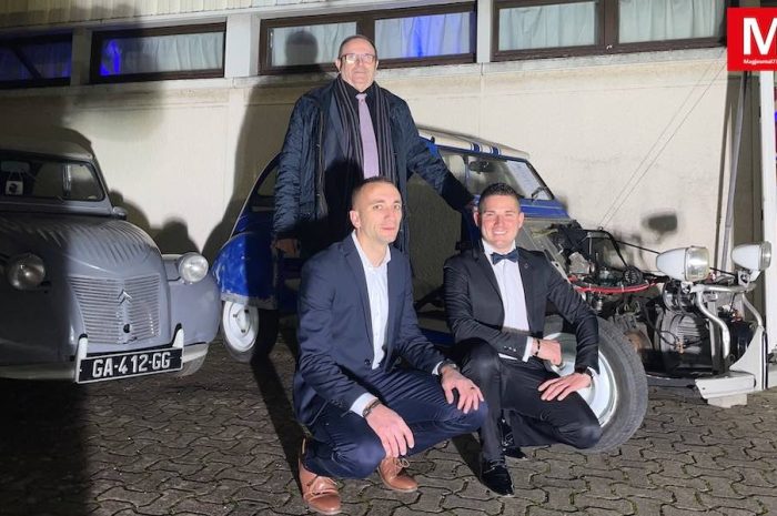 Saint-Mard ► [Vidéo] 2CV électrique : l’association de Sébastien et Guillaume fête ses 10 ans 