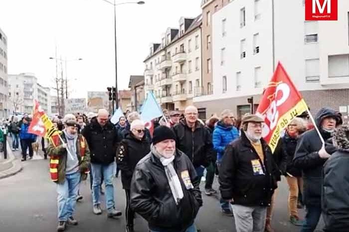 Meaux ► [Vidéo] Manifestation contre la réforme des retraites : « Neuf travailleurs sur dix rejettent le projet du gouvernement »