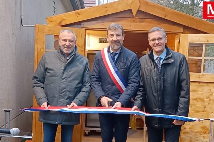 Iverny ► [Vidéo] Anti-gaspillage alimentaire : le premier « frigo solidaire » de Seine-et-Marne est en service 