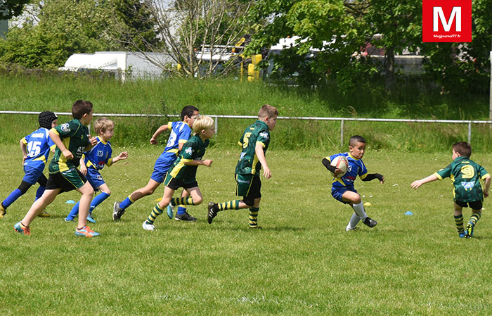 Mitry-Mory ► [Vidéo] Le tournoi Emile-Ronné a réuni les jeunes joueurs de rugby de Chelles, Lagny et Mitry