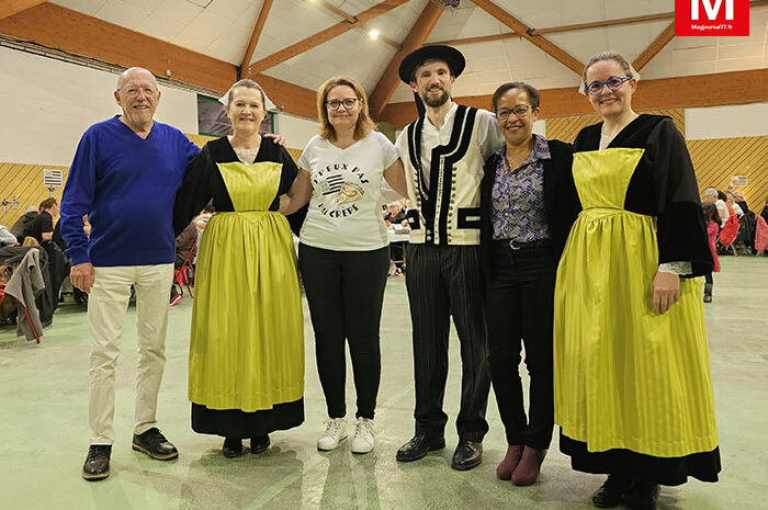 Othis ► [Vidéo] Soirée bretonne : musiques et danses folkloriques ont transporté au pays de la gavotte et de la fée Morgane les convives sous le charme