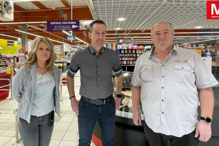 Othis ► [Vidéo] Julie Pohyer et Timothée Jollivet, les nouveaux directeurs de l’Intermarché, veulent assurer la pérennité du centre commercial