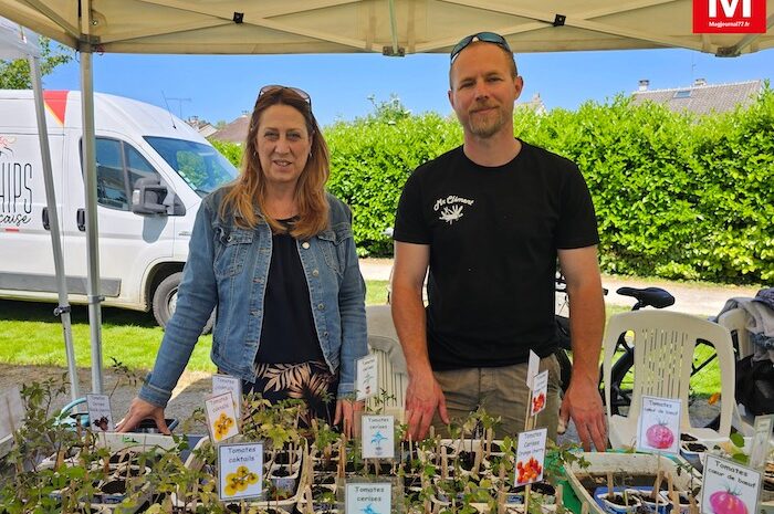 Saint-Soupplets ► [Vidéo] Chuuut ! Ça pousse : le stand de l’école Henri-Caroly a mis en valeur le travail des élèves