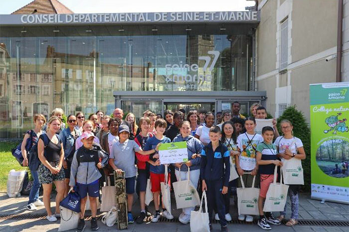 Seine-et-Marne ► Collège nature 2023 : le Département récompense trois établissements