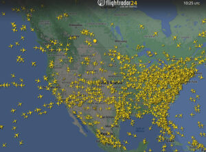 Le trafic aérien avec Flightradar, un suivi en temps réel 