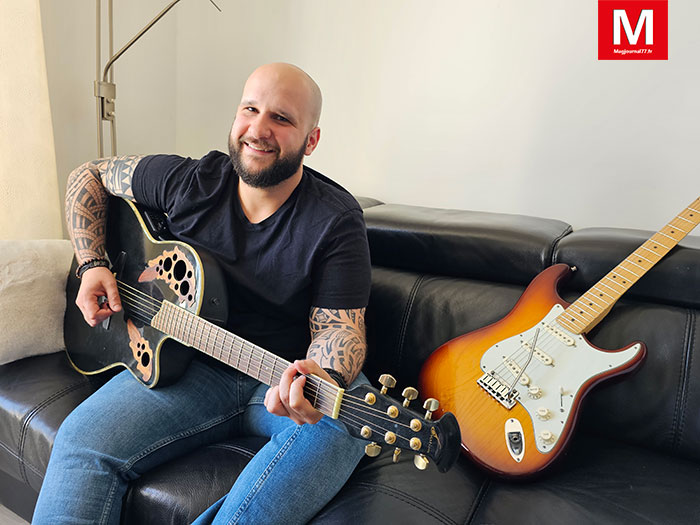 Meaux [Vidéo] - Le groupe Red Koton : Léo guitariste chanteur, annonce le concert pour la fête de la musique