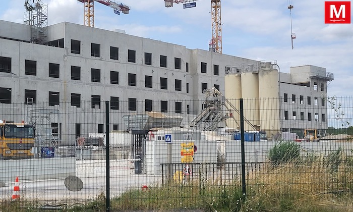 Meaux ► Les travaux du futur centre hospitalier se poursuivent tout l’été pour tenir les délais