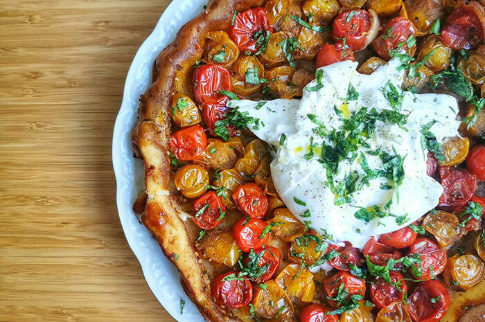 La recette du week-end ► La tatin de tomates cerises : peps et douceur estivale