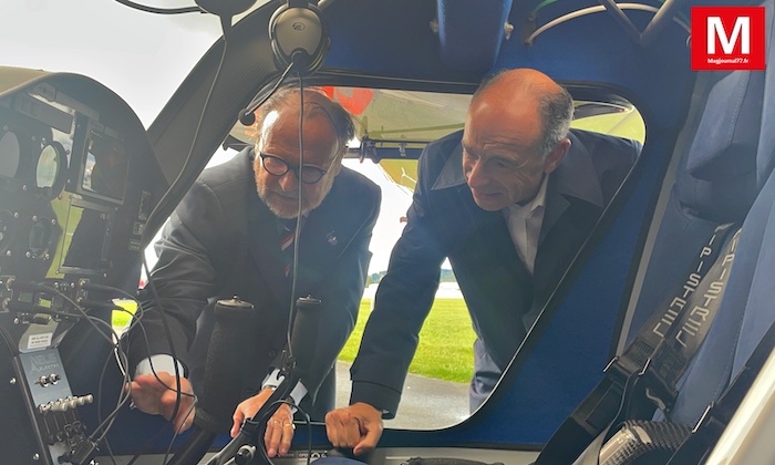 Isles-lès-Villenoy  [Vidéo] - Le Pipistrel Vélis Electro a été présenté à l’aérodrome de Meaux-Esbly : vol au-dessus du Pays de Meaux