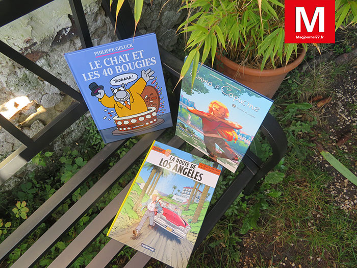 Idées de lecture - BD : Le Chat souffle ses 40 bougies et Lefranc est à Los Angeles