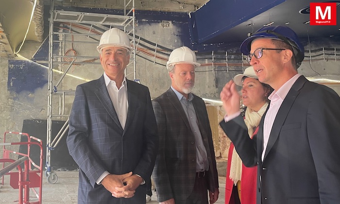 Meaux [Vidéo] : Le cinéma UGC Le Majestic alliera patrimoine et modernité : visite de chantier, à l'intérieur