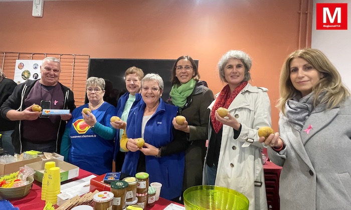 Mitry-Mory ► [Vidéo] Fête de la pomme : une partie de la recette des ventes a été versée à l’association Tous avec Clément 