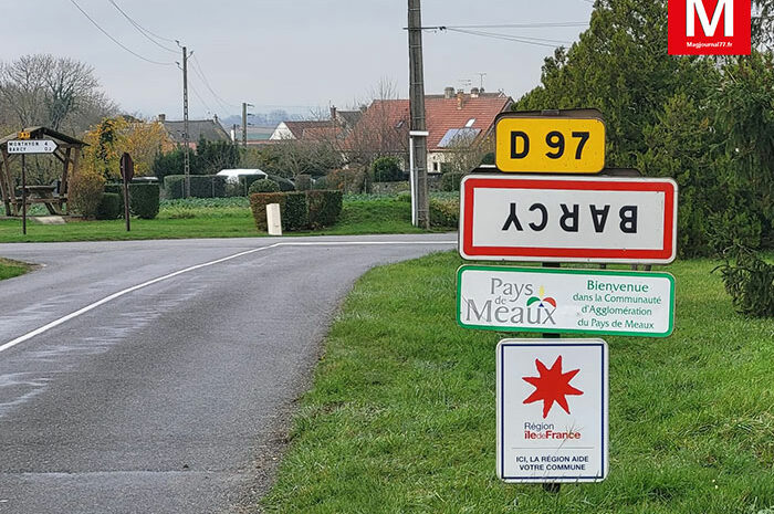 Seine-et-Marne ► Opération « Tête à l’envers » : les agriculteurs excédés retournent les panneaux d’entrée de ville