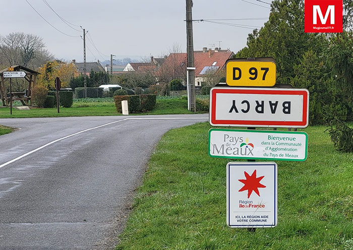 Seine-et-Marne : Opération "Tête à l'envers" : les agriculteurs excédés retournent les panneaux d'entrée des villes