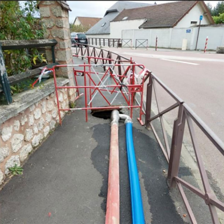 Esbly - La circulation sera alternée sur la D5 pour travaux d'assainissement : découvrez la carte