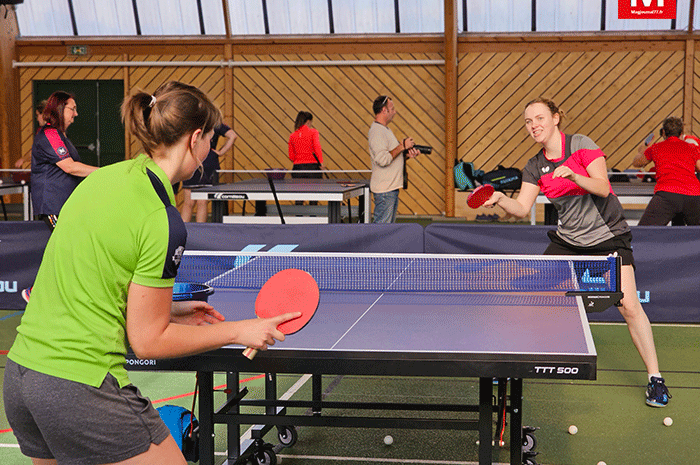 Monthyon ► [Vidéo] Entre copin&rsquo;g : les féminines du club du tennis de table ont montré leur pratique