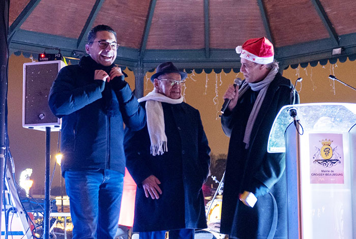 Croissy-Beaubourg : La magie de Noël a illuminé la place Pierre de Cléry